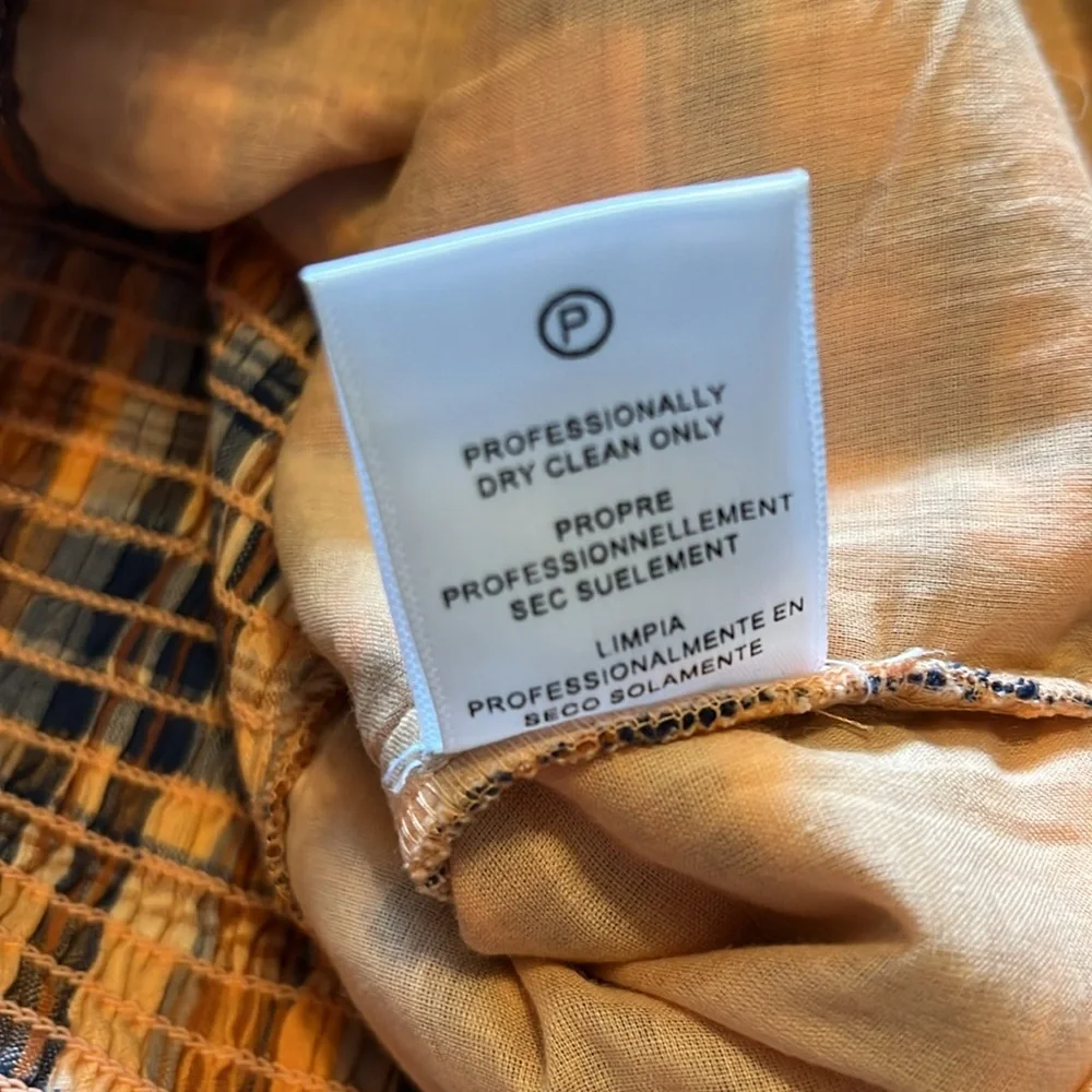 NWT Anthro Ruffled Plaid Corset Sleeveless Top Medium - Picture 16 of 16